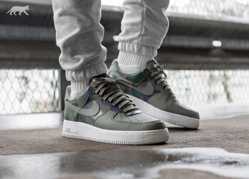 nike air force 1 camo green